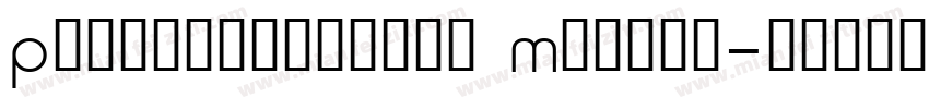 Peachyfontbold Medium字体转换